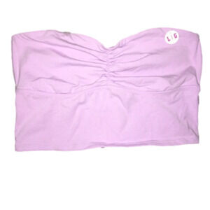 Purple bandeau cotton size Large. VS Pink